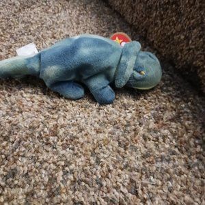 Iguana beanie baby